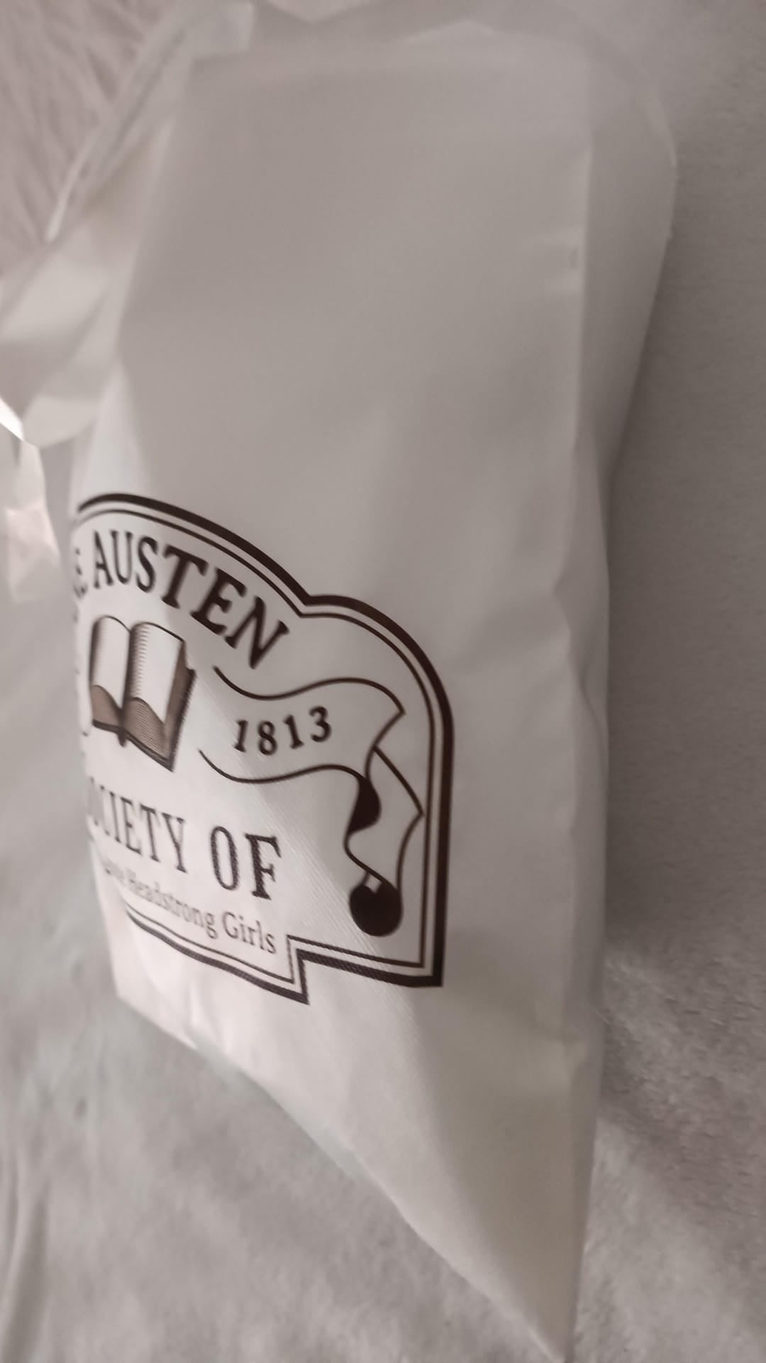 Tote Bag Jane Austen inspired S.