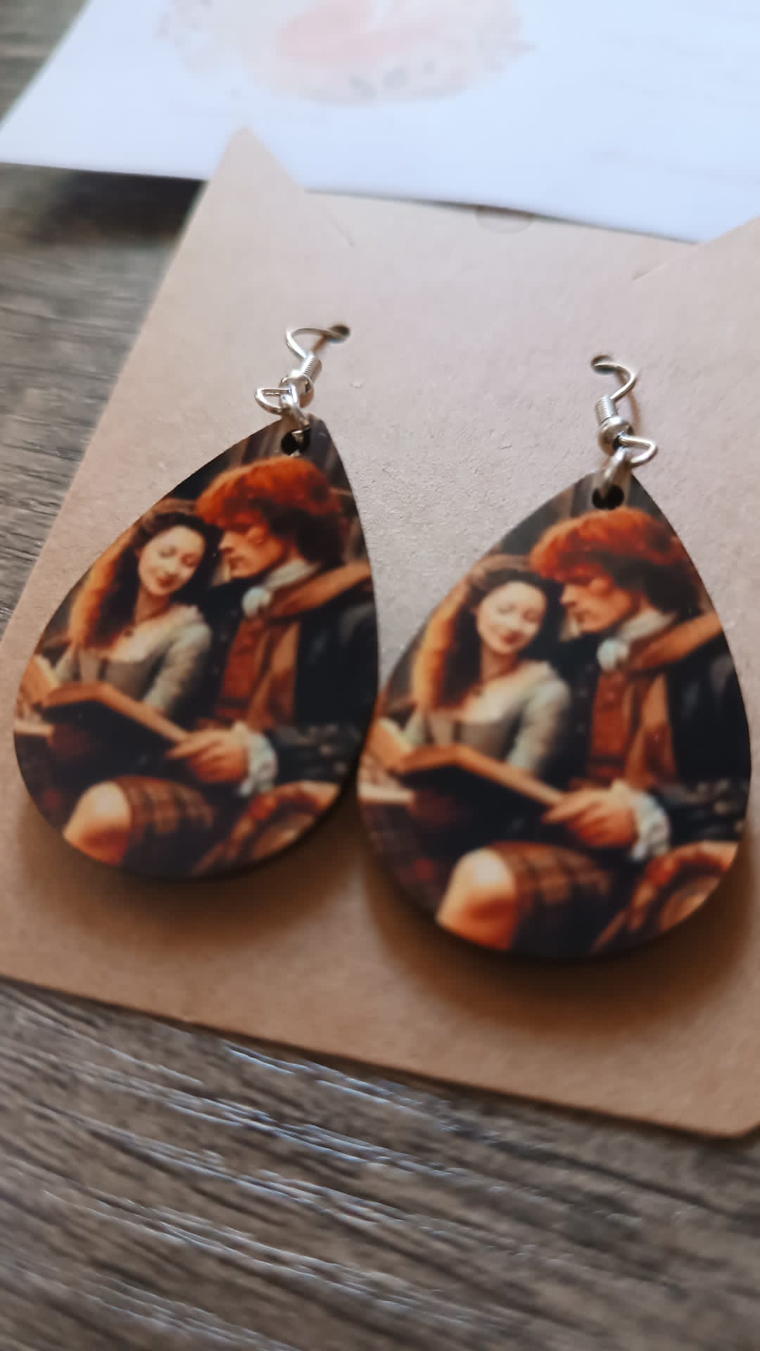 Orecchini Sassenach Outlander inspired