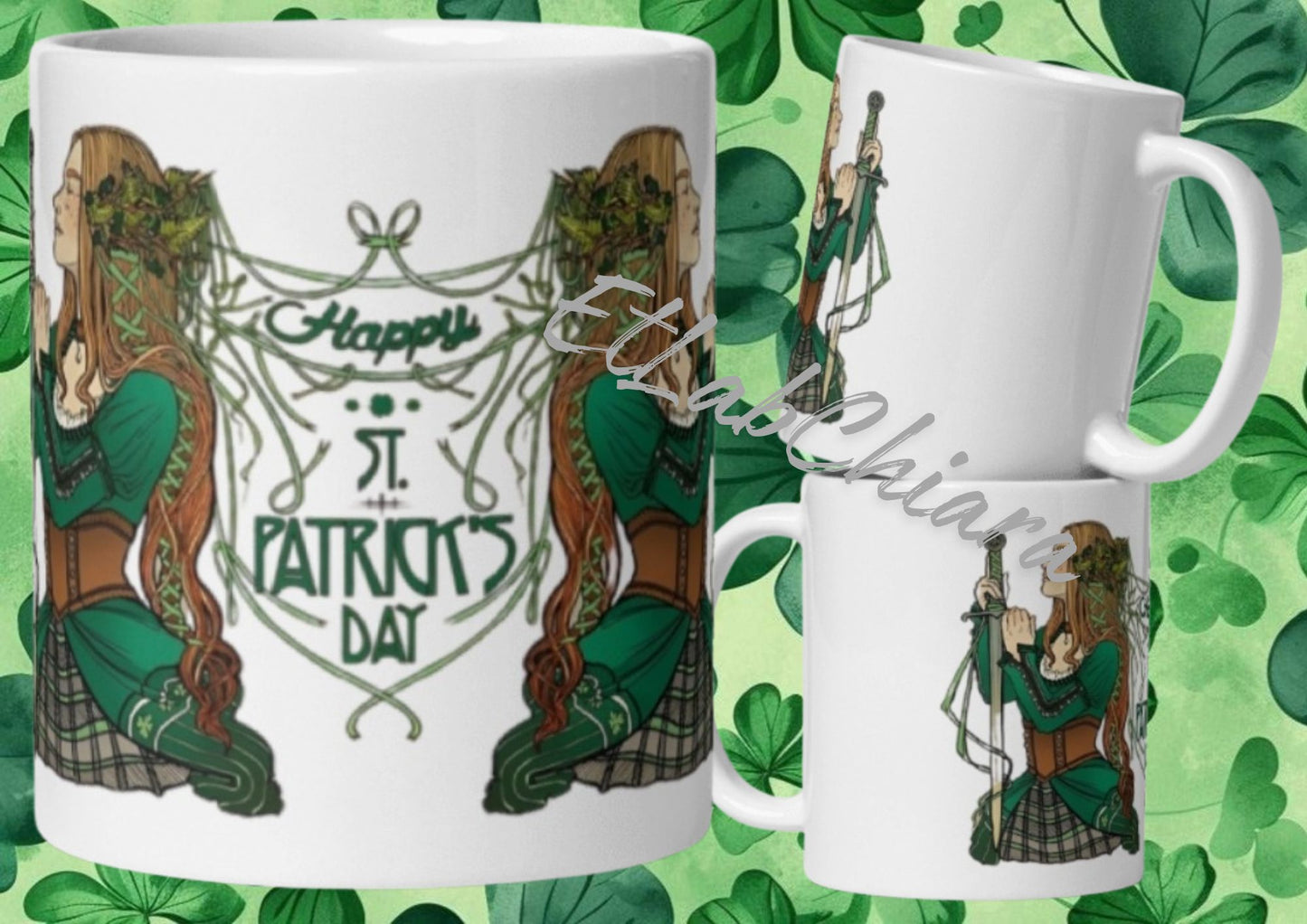 Tazza Donna Celtica San Patrizio