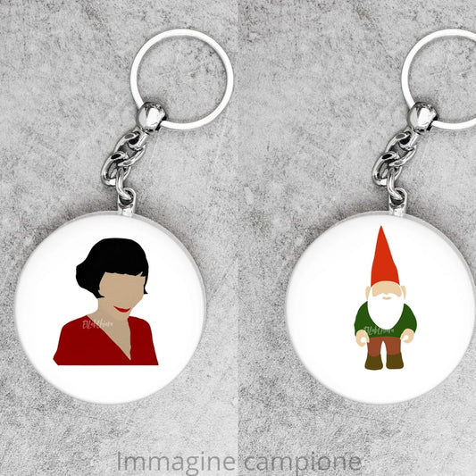 Portachiavi Il favoloso mondo di Amélie Inspired