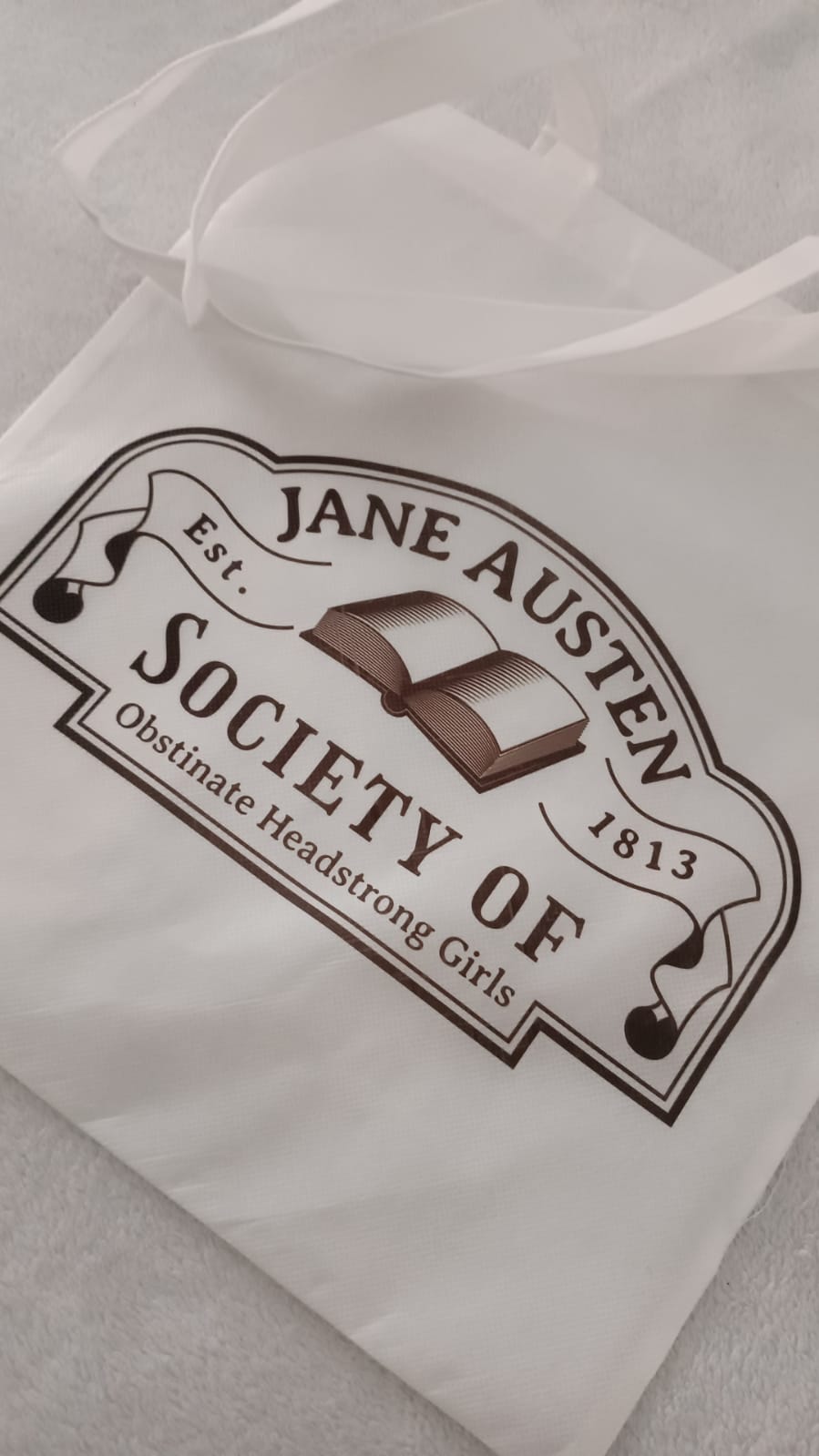 Tote Bag Jane Austen inspired S.
