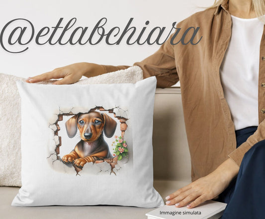 Federa Cuscino Bassotto