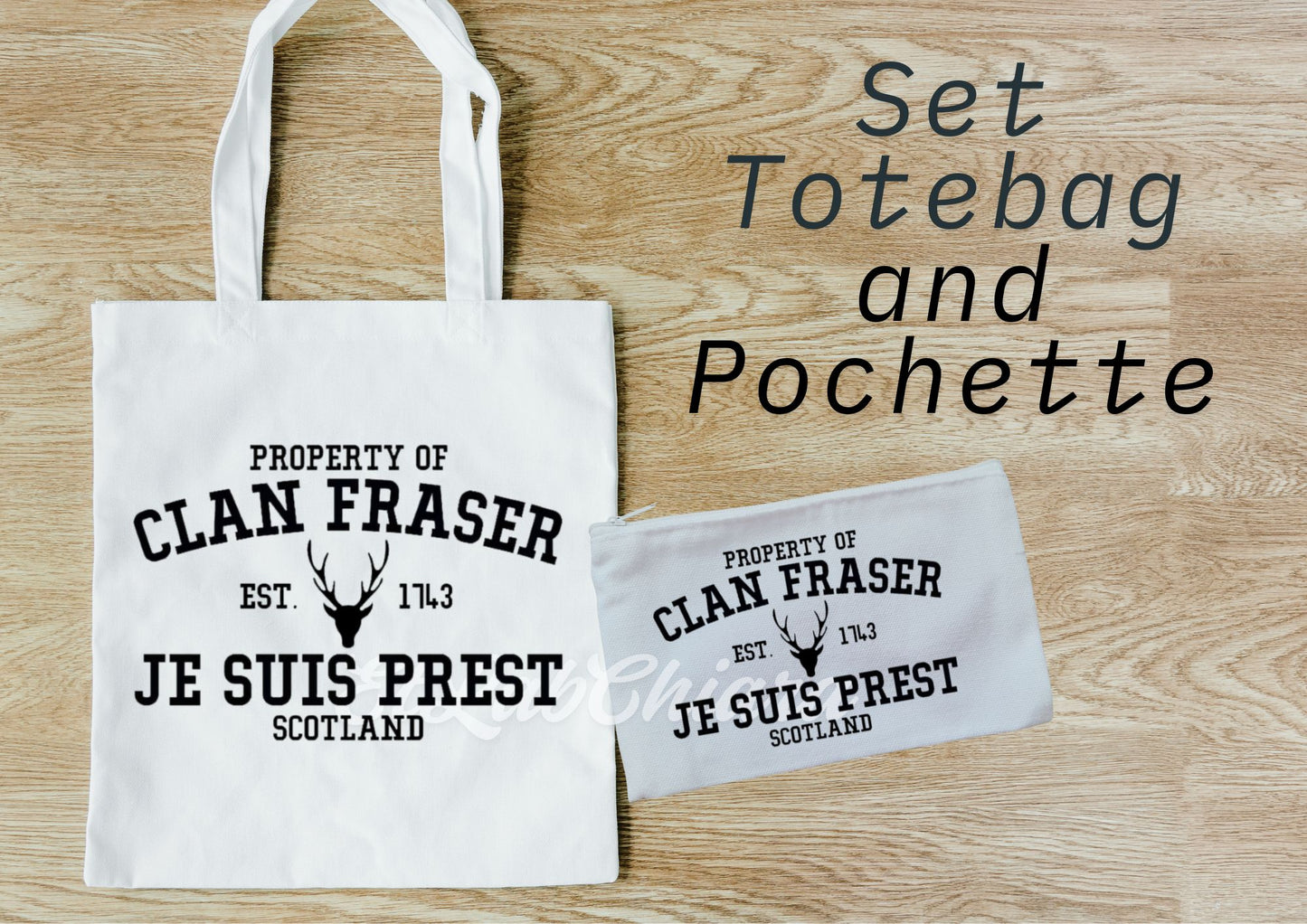 Set Outlander Clan Fraser