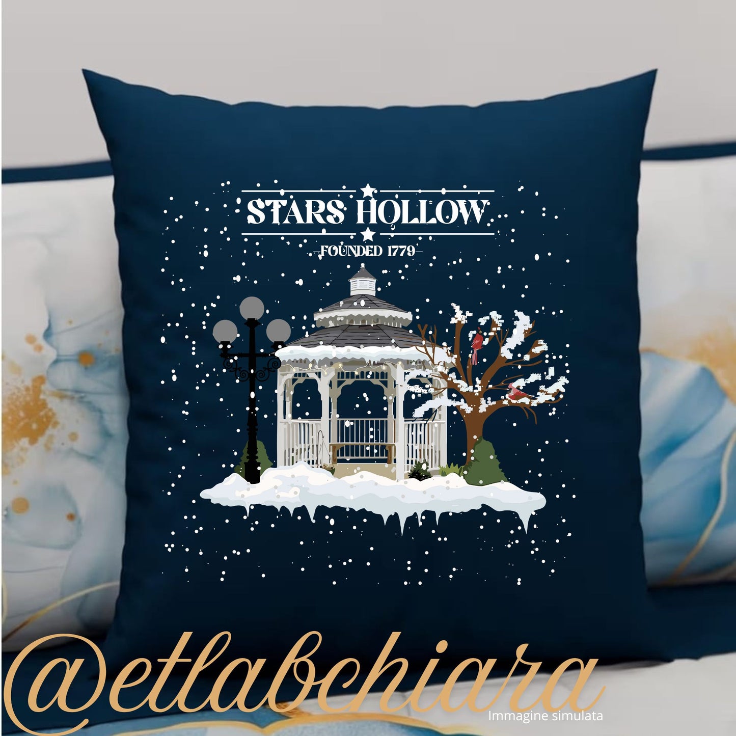 Cuscino Stars Hollow Winter