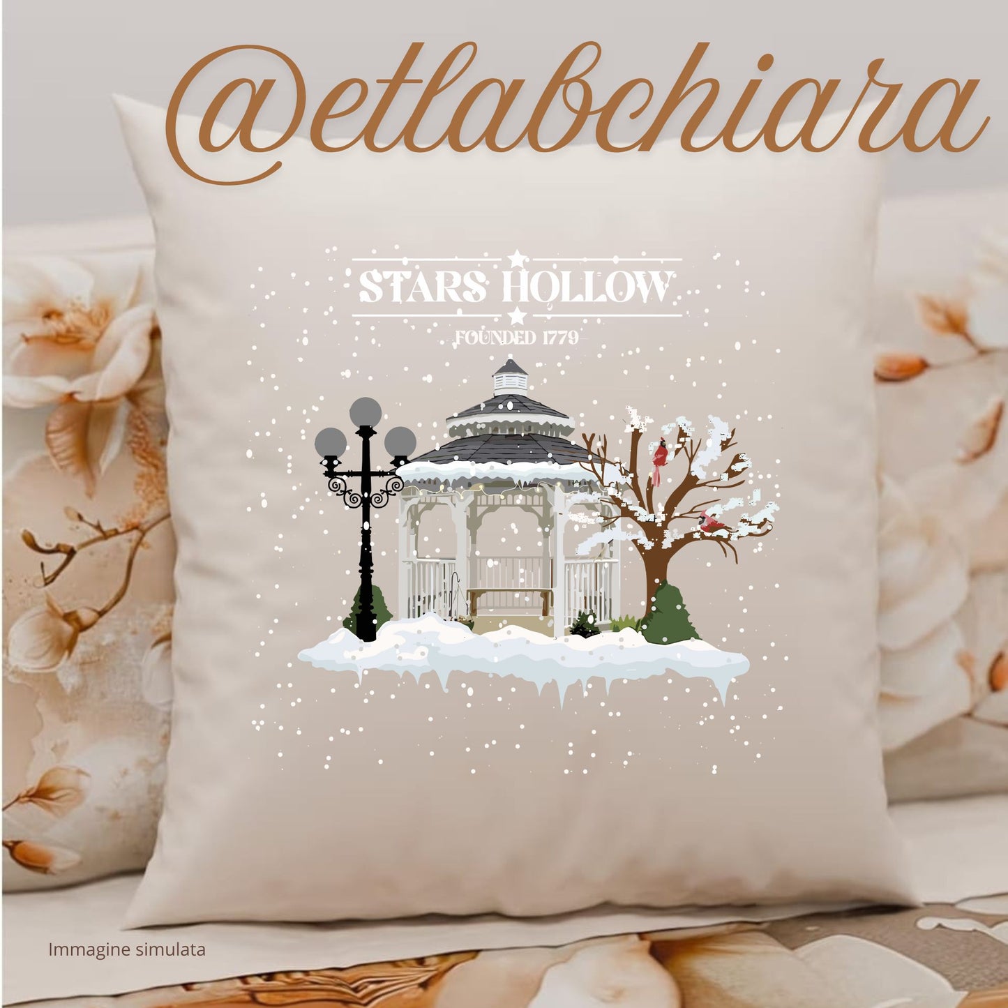 Cuscino Stars Hollow Winter