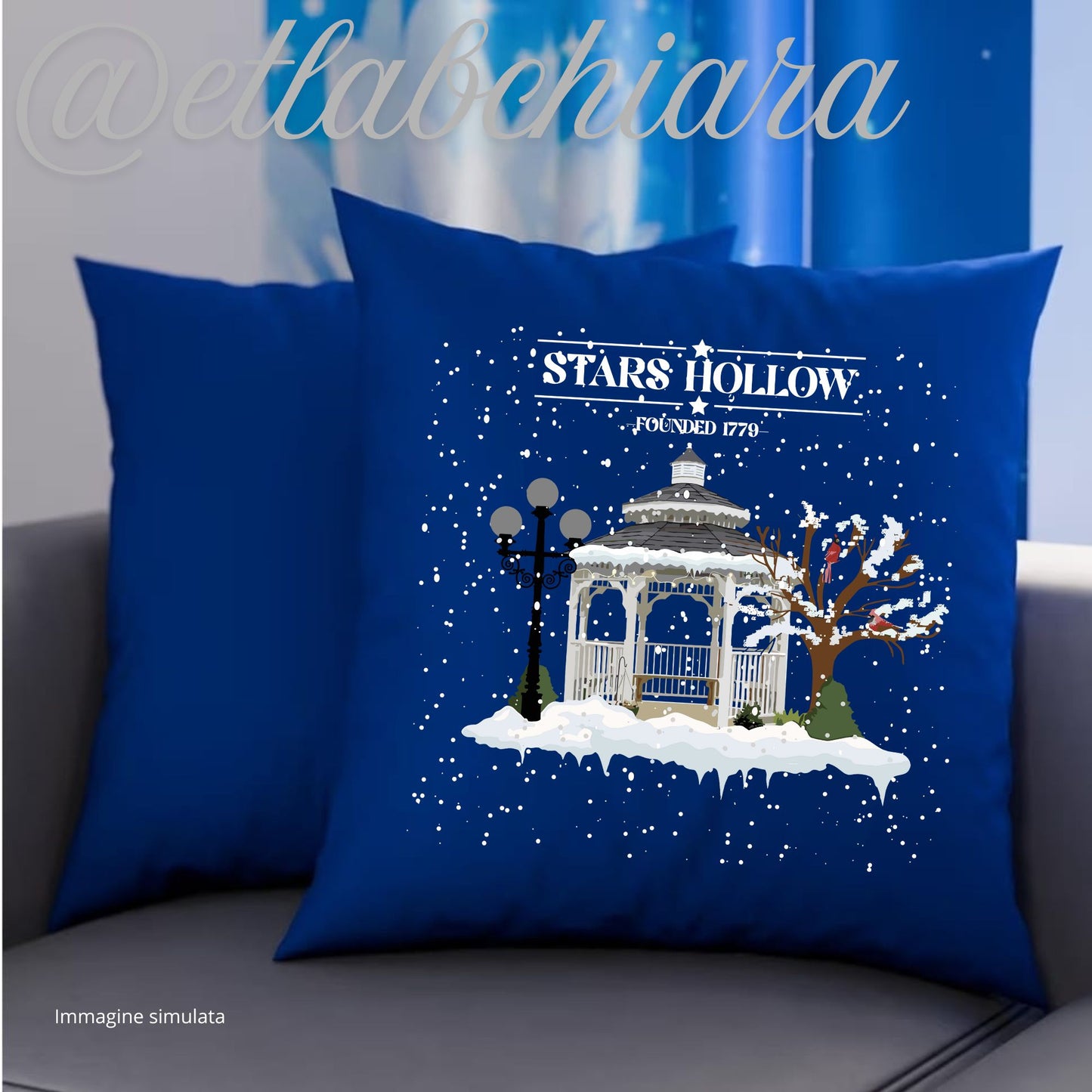 Cuscino Stars Hollow Winter