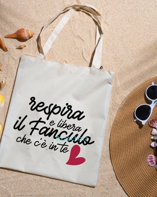 Tote Bag Frase Ironica Fanc*lo