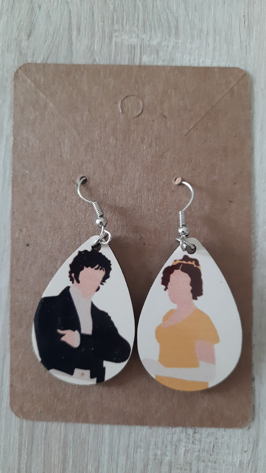 Orecchini Lizzy e Darcy