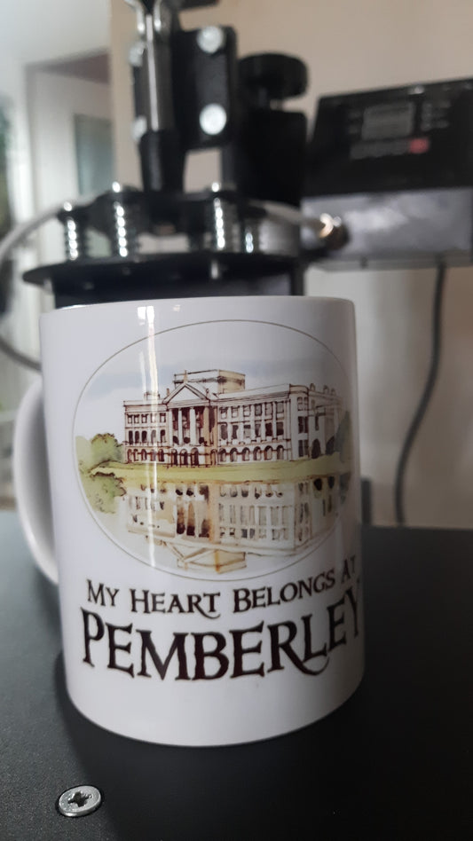 Tazza Pemberley Jane Austen