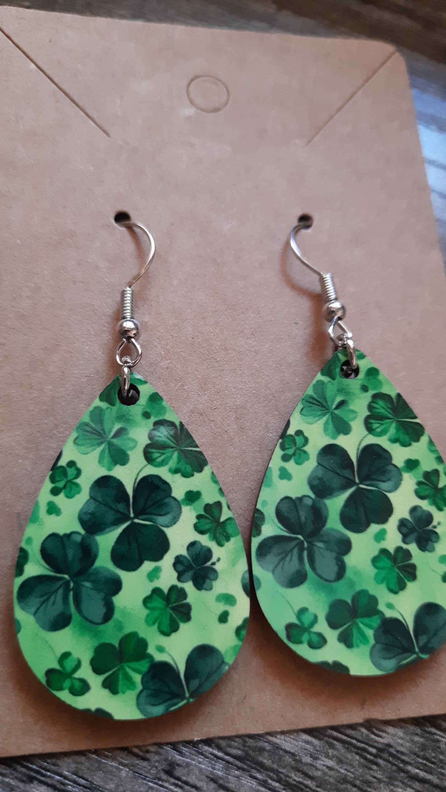 Orecchini Trifogli Irlandesi