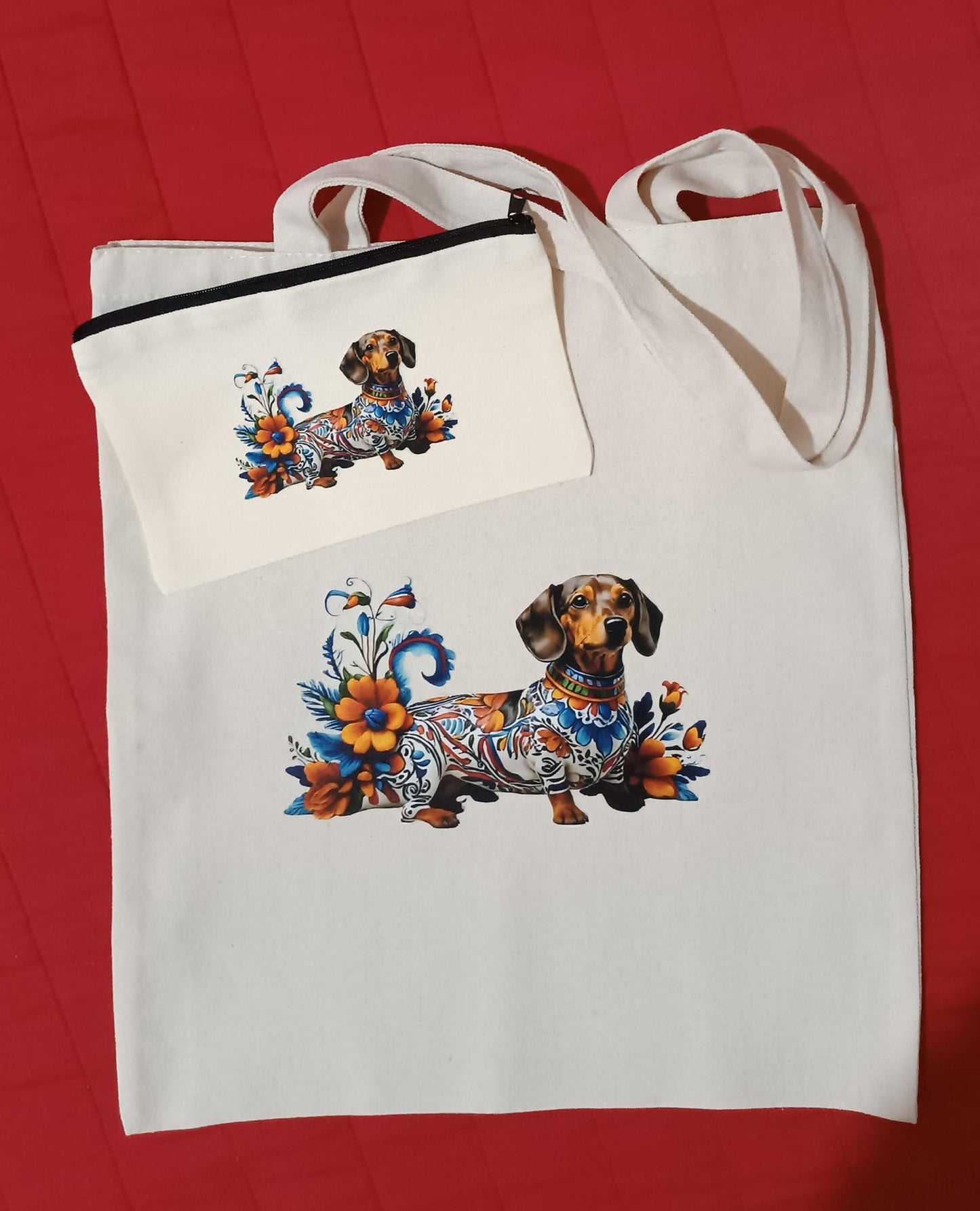 Set Borsa + pochette Bassotto