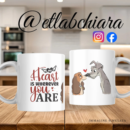 Tazza Ispirata a Lilly e il Vagabondo