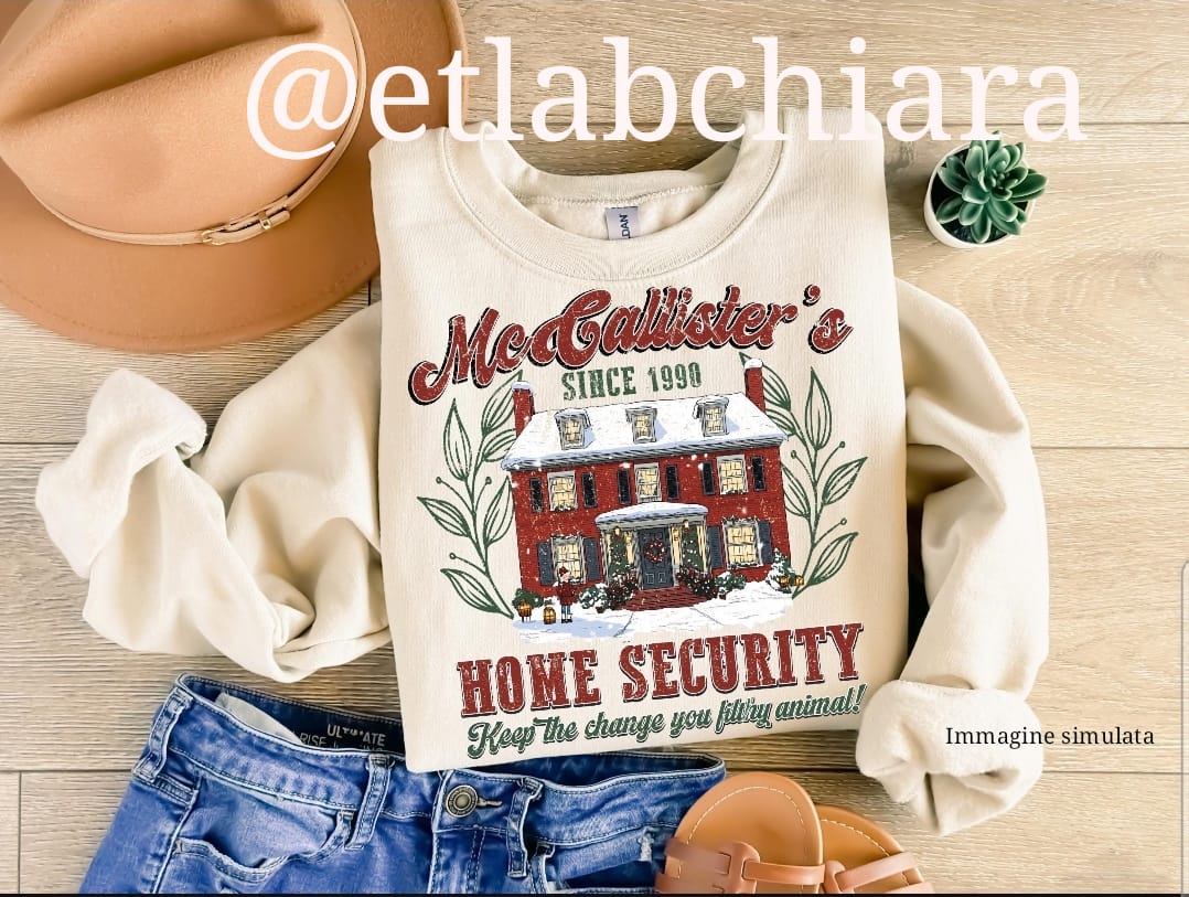 Felpa McCallister Home Security unisex