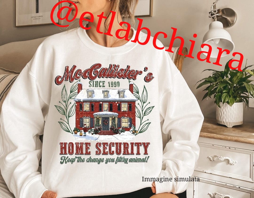 Felpa McCallister Home Security unisex