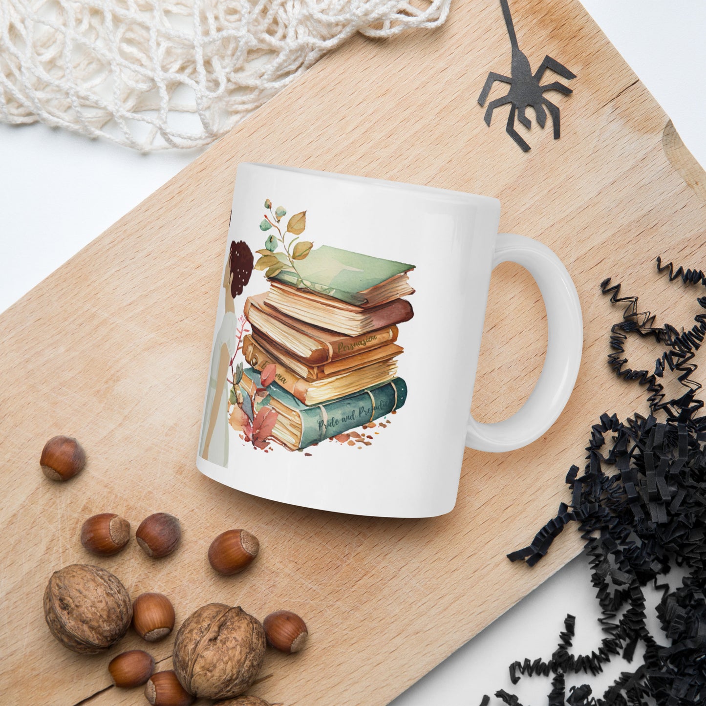 Tazza a tema Orgoglio e Pregiudizio Jane Austen