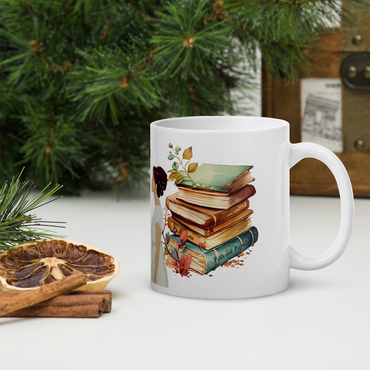Tazza a tema Orgoglio e Pregiudizio Jane Austen