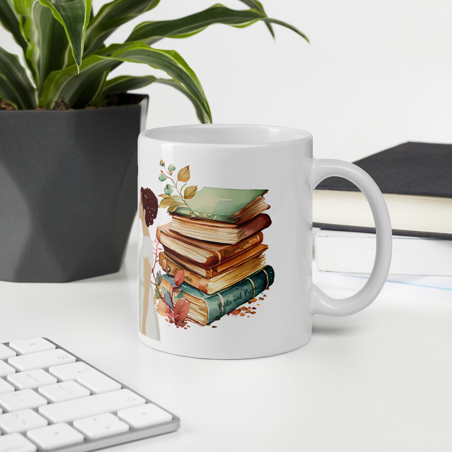 Tazza a tema Orgoglio e Pregiudizio Jane Austen